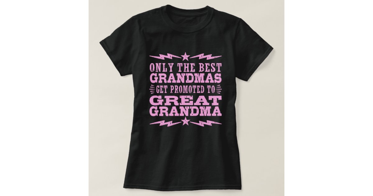 Great Grandma T Shirt Zazzle 5116