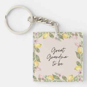 Great-Grandma-to-be Keychain