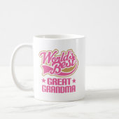 Great Grandma Worlds Best Pink Coffee Mug | Zazzle