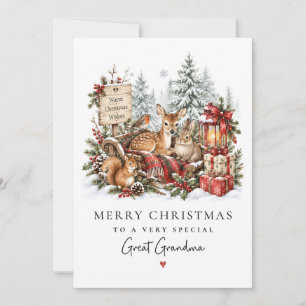 Great Grandma Xmas Card Grandmother Christmas