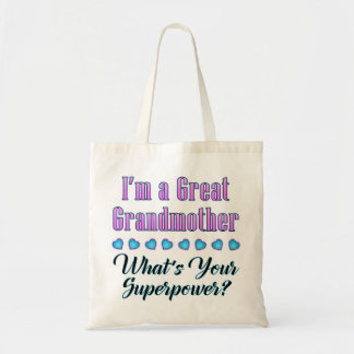 Great Grandmother Superpower Tote
