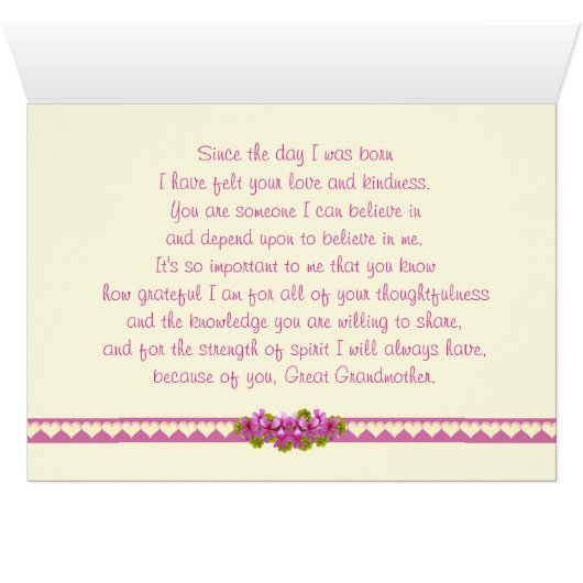 Great Grandmother's Garden (Inside Horizontal (Bottom))