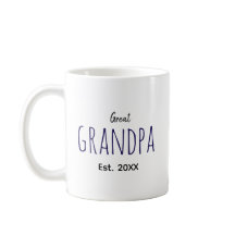 Great Grandpa Est. 20XX Great Grandpa gift idea