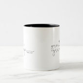 Great Grandpa Established | Great Grandpa Gift Two-Tone Coffee Mug (Center)