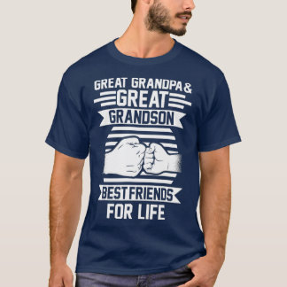 Great Grandpa Great Grandson Grandson T-Shirt