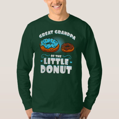 Great Grandpa Of The Little Donut Gender Reveal T_Shirt