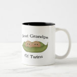 Great Grandpa Of Twins Two-tone Coffee Mug at Zazzle