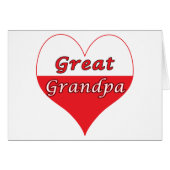 Great Grandpa Polish Heart (Front Horizontal)