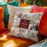 GREAT GRANDPA 'the most loved' Photo Collage Throw Pillow<br><div class="desc">Celebrate the love between a Great Grandpa and her Great Grandchild with a beautifully crafted, customizable photo collage pillow. With a sleek square layout, this gift allows the Great Grandpa to be immortalized in a heartwarming way that the whole family will surely cherish. Get your hands on this personalized masterpiece...</div>
