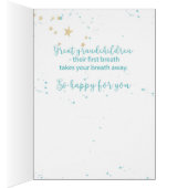 Great Grandparents to Triplets, Congratulations (Inside (Right))