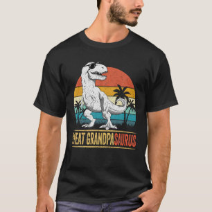 Great Grandpasaurus T rex Dinosaur Grandpa Saurus T-Shirt