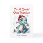 Great Grandson Christmas Dinosaur