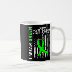 Great Grandson Kidney Disease Cerebral Palsy Aware Coffee Mug