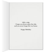 Great Grandson Map and Motorbike Birthday (Inside (Right))