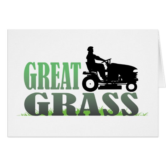 Great Grass Cards (Front Horizontal)