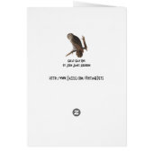 Great Gray Owl Cards (Back)