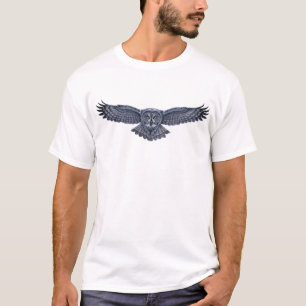 Great Gray Owl in Flight Graphic T-Shirt
