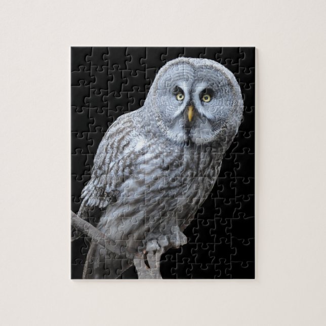 Great Gray Owl Jigsaw Puzzle (Vertical)