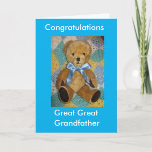Great Great Grandfather card