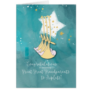 Great Great Grandparents to Triplets, Congrats