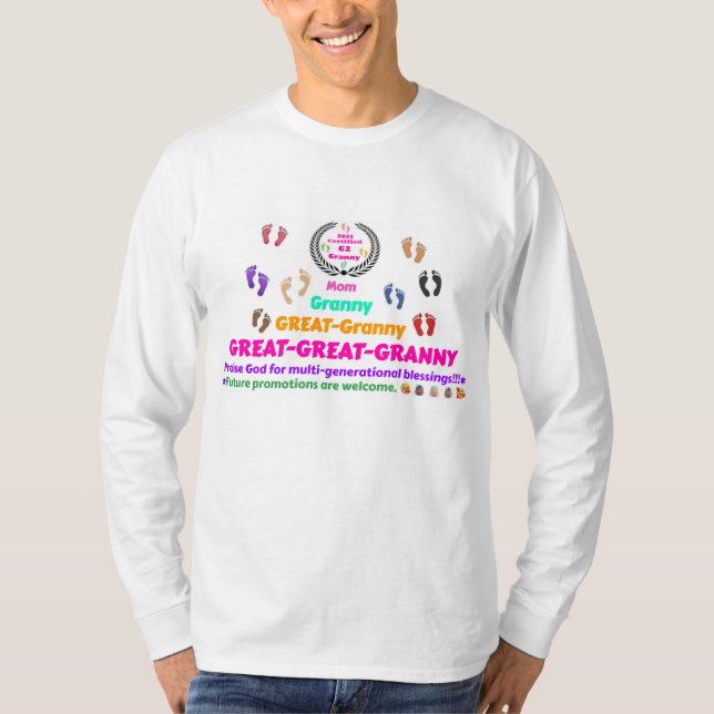 Great-Great-Granny Commemorative Tee (Front)