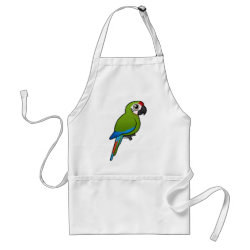 Birdorable Great Green Macaw Apron