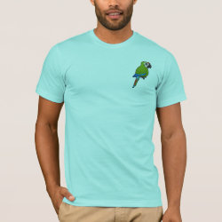 Birdorable Great Green Macaw Men's Basic American Apparel T-Shirt