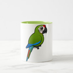 Birdorable Great Green Macaw Two-Tone Mug