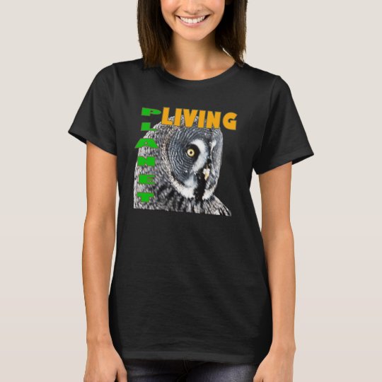 Great Grey Owl Living Planet T-Shirt
