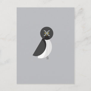 Great Grey Owl postcard