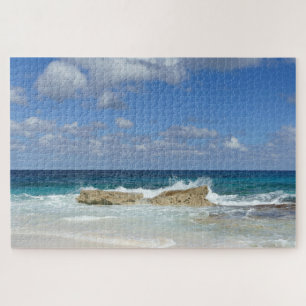 Great Guana Cay Beach, Bahamas Jigsaw Puzzle