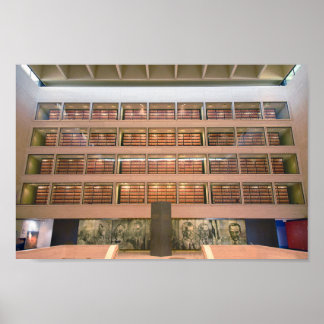 Great Hall, Lyndon B. Johnson Library and Museum Poster