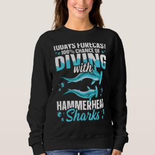 Great Hammerhead Shark for a Hammerhead Shark 2 Sweatshirt