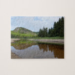 Great Head Reflection at Sand Beach Jigsaw Puzzle
