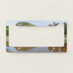 Great Head Reflection at Sand Beach License Plate Frame