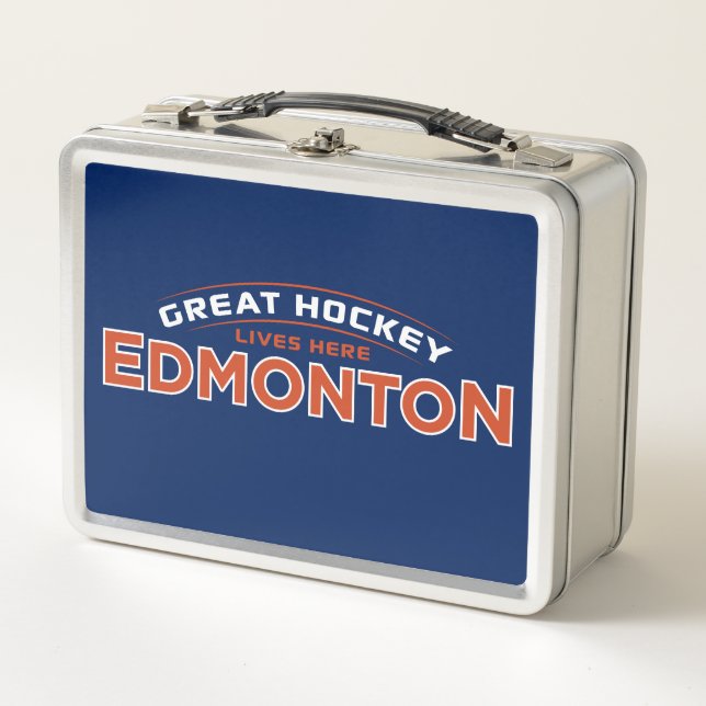 Great Hockey Edmonton Lunch Box (Front)