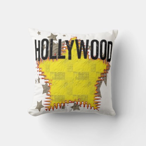 Great Hollywood Pillow Throw Pillow