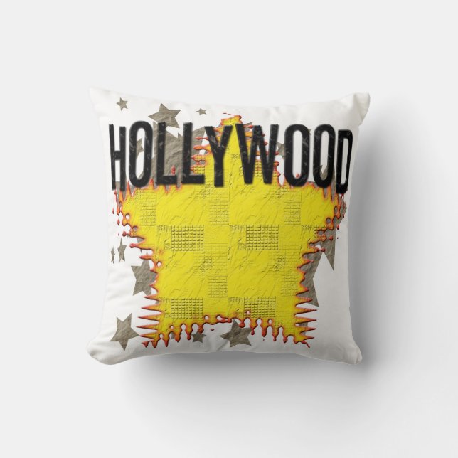 Great Hollywood Pillow! Throw Pillow (Front)