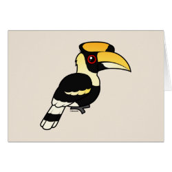 Great Hornbill Greeting Card