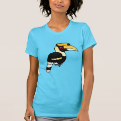 Great Hornbill Women's American Apparel Fine Jersey Short Sleeve T-Shirt