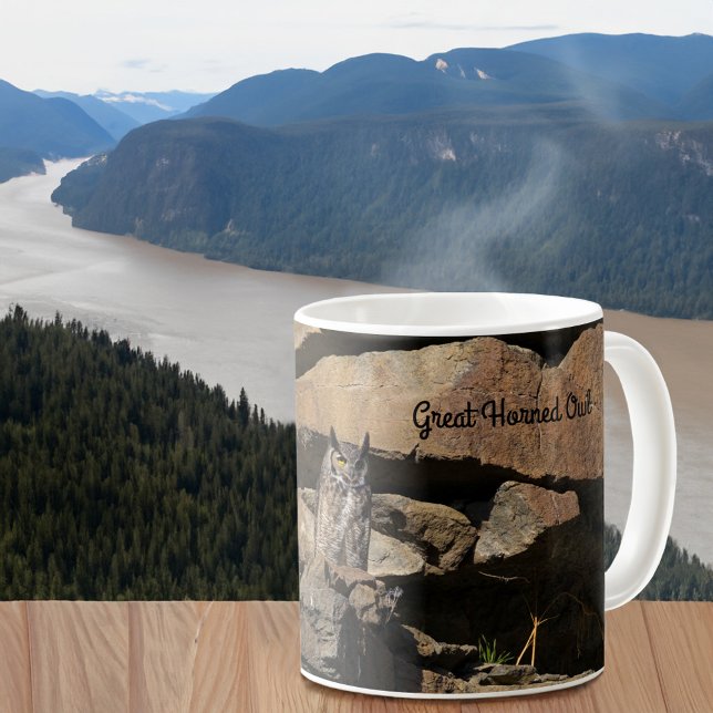Great Horned Owl Coffee Mug (Creator Uploaded)