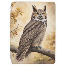 Great Horned Owl iPad Air Cover