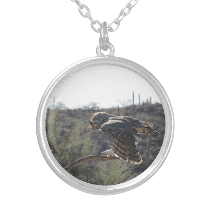 Great Horned Owl Necklace