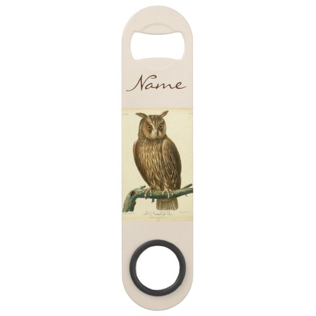 Great Horned Owl Thunder_Cove Bar Key (Front)