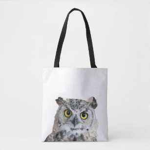 Great Horned Owl Tote Bag