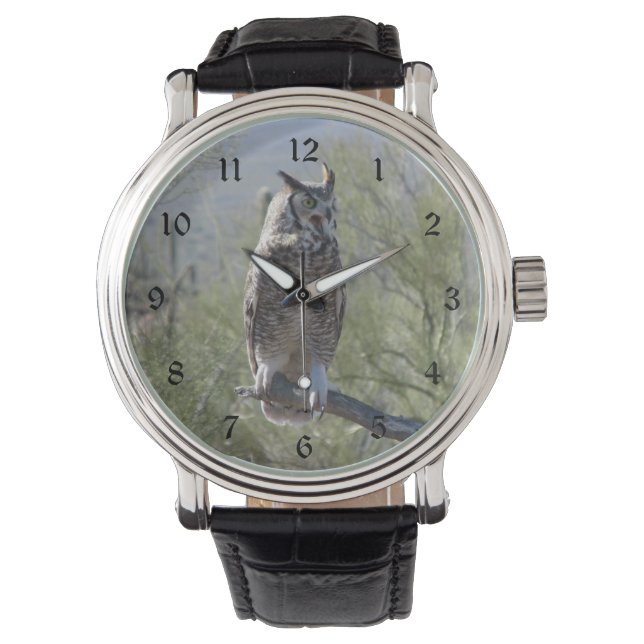 Great Horned Owl Watch (Front)