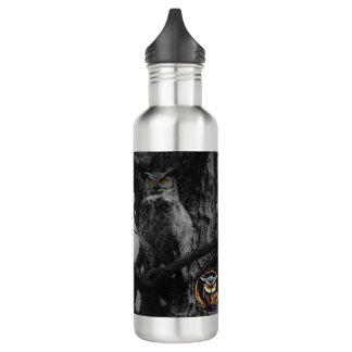 Great Horned Owl Waterbottle Stainless Steel Water Bottle