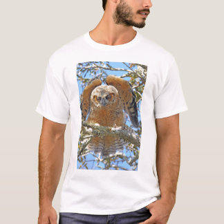 Great Horned Owlet T-Shirt