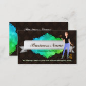 Great House cleaning business cards (Front/Back)