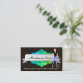 Great House cleaning business cards (Standing Front)